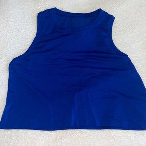Lululemon train to be tank - blue size 10